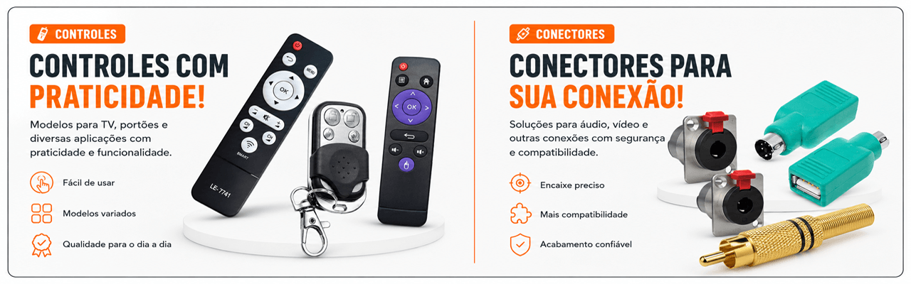 Banner _ Conectores e Controles