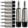 Conector P2 Stereo 3,5mm Plt Wc 1323 Trs Wireconex 10 Unidades