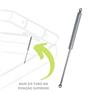Kit 2 Pistão Mola Gás Para Cama De Casal Box Baú 784n/80kgf - UN / 2