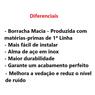 Borracha Protetora Borda De Porta Veiculo 5 M Branca