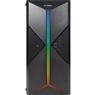 Gabinete Gamer Fortrek Holt Mid Tower RGB Preto