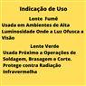 Kit 2 óculos Proteção Segurança Epi Croma Fumê Promoção - UN / 2
