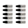 Kit Conector Xlr Macho Wc 1013 (10un) Wireconex