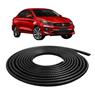 Protetor Borracha De Portas Automotivo Universal 10 M Preta