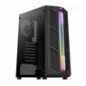 Gabinete Gamer Aerocool Prime Preto RGB Lateral Vidro