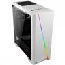 Gabinete Gamer Aerocool Cylon Branco RGB Lateral Acrílico