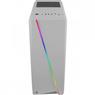 Gabinete Gamer Aerocool Cylon Branco RGB Lateral Acrílico