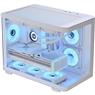 Gabinete Gamer Aerocool ATX P300C Branco Lateral Vidro