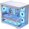 Gabinete Gamer Aerocool ATX P500C Branco Lateral Vidro