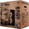 Gabinete Gamer C3Tech Aquarius MT-G810 Sem Fans Branco