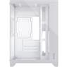 Gabinete Gamer Fortrek Clarity Branco Lateral Vidro