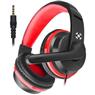 Headset Gamer Fortrek Spider Black P3 Preto/Vermelho