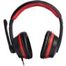 Headset Gamer Fortrek Spider Black P3 Preto/Vermelho