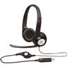 Headset Logitech H390 USB Preto