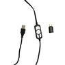 Headset Office Bright USB Com Adaptador USB-C