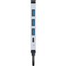 Hub Adaptador USB-C 5 Portas HDMI + USB-C + 3 USB-A Fortrek DC53