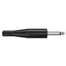 Kit 10 Conectores P10 Mono Preto Wc 181 Wireconex