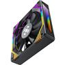 Kit Cooler Fan ARGB Fortrek Frosty Preto Com Controladora/Controle