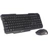 Kit Teclado e Mouse C3tech K-W10 Sem Fio Preto