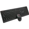 Kit Teclado e Mouse Sem Fio C3Tech W70BK Preto