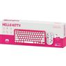 Kit Teclado e Mouse Sem Fio Letron Hello Kitty Rosa