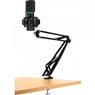 Microfone Gamer Streamplify Mic Arm Com Braço Flexível Preto RGB