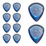 Palhetas Bori Grl Drip Gota 2,00 Mm Azul 10 Unidades