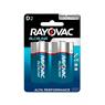 Pilha Alcalina 'd' Rayovac (cartela Com 2 Unidades) 20220