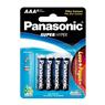 Pilha Comum Aaa Palito Panasonic Sm-8 R03ual/l8p6