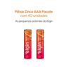 Pilha Zinco Aaa4 Elgin R03 Cartela Com 04 Unidades