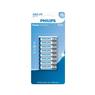 Pilhas Alcalina Philips Aaa Lr03p16bp/59