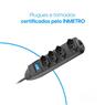 Protetor De Linha 4 Tom. 2p+t Cabo 1,5m Elgin