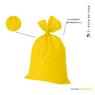 Saco De Lixo  20l Reforçado Amarelo   20 Und