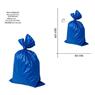 Saco De Lixo 40l Reforçado Azul 100 Und