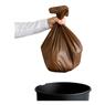 Saco De Lixo 20l Reforçado Marrom 20 Und