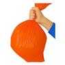 Saco De Lixo 40l Reforçado Laranja 100 Und