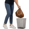 Saco De Lixo 40l Reforçado Marrom 20 Und