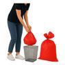 Saco De Lixo 60l Reforçado Vermelho 20 Und