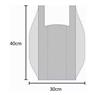 Sacola Plastica Reciclada Reforçada 3 Kg Da 40x50