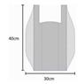 Sacola Plastica Reciclada  Kit 3 Kg Da 90x100