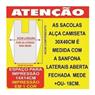 Sacola Preta Reforçada 30x40 Pacote 5 Kg