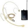 Sistema de Microfone Duplo Sem Fio Leson LS962 Bege
