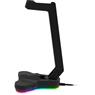 Suporte Para Headset Fortrek Vickers RGB Preto
