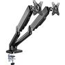 Suporte Articulado Para Dois Monitores com Pistão a Gás Fortrek FK 441S 17'-32'