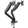 Suporte Articulado Para Dois Monitores com Pistão a Gás Fortrek FK 441S 17'-32'