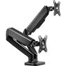 Suporte Articulado Para Dois Monitores com Pistão a Gás Fortrek FK 441S 17'-32'