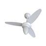 Ventilador de Teto Ventisol Wind 3 Pás Branco Bivolt