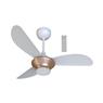 Ventilador de Teto Ventisol Mistral 3 Pás Branco/Bronze Bivolt