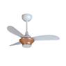 Ventilador de Teto Ventisol Mistral 3 Pás Branco/Bronze Bivolt