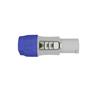 02 Conectores Ac Out L Gy Pgy Linha Cinza Wc 1813 Wireconex